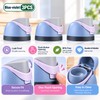 Replacement Water Bottle Lid for Everyday Hydration – Flip-Top Leakproof