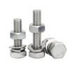Stainless Steel M8 Hex Bolt Full Thread Hex Screw Bolt