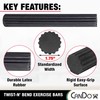 CanDo Hand and Finger Trainer Twist-n-Bend, Flexible Exercise Bar, Training
