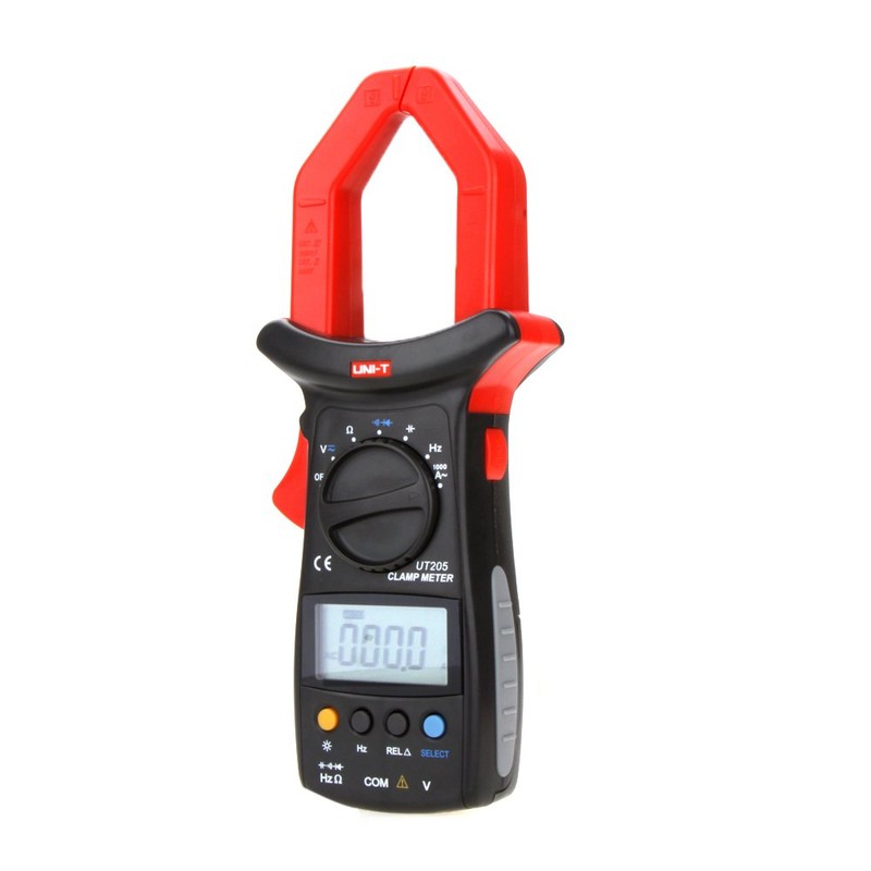 Uni-Trend UT205 Auto Ranging AC 1,000 Amp Clamp Meter, Back