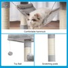 Hey-brother Large Multi-Level Cat Tree Condo Furniture with Sisal-Covered Scratching