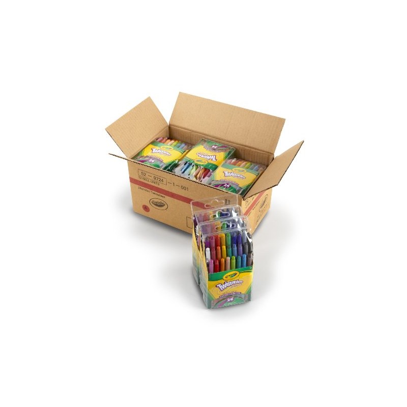 Crayola Mini Twistable Crayons, 24 Count