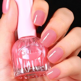 Major Dijit Quick Air Dry Nail Polish Light Coral Regular Nail Polish Non UV Gel Hema 0.34 fl oz.