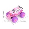 Remote Control Car for Girls 2.4GHz Cute Pink Purple Remote