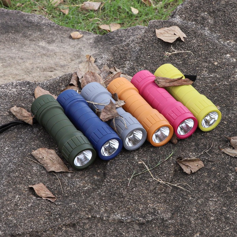 SEAMAGIC 6-Pack Small Flashlights Set, Super Bright 100 Lumen LED