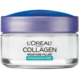 L'Oreal Paris Collagen Daily Face Moisturizer, Reduce Wrinkles, Face Cream, Fragrance Free 1.7 oz