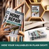 Book Safe with Combination Lock, Hidden Safe (9.5 x 6.2