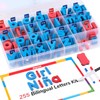 JoyCat Bilingual Magnetic Letters Kit 255 Pcs – Spanish &