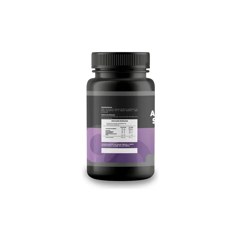 Albahaca Sagrada 60 Capsulas 500 Mg Tulsi