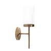 Kate and Laurel Blaise Transitional Metal Wall Sconce; 5 x
