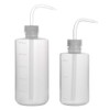 stonylab Chemical Wash Bottle, 2-Pack Plastic Safety Lab Squeeze Wash
