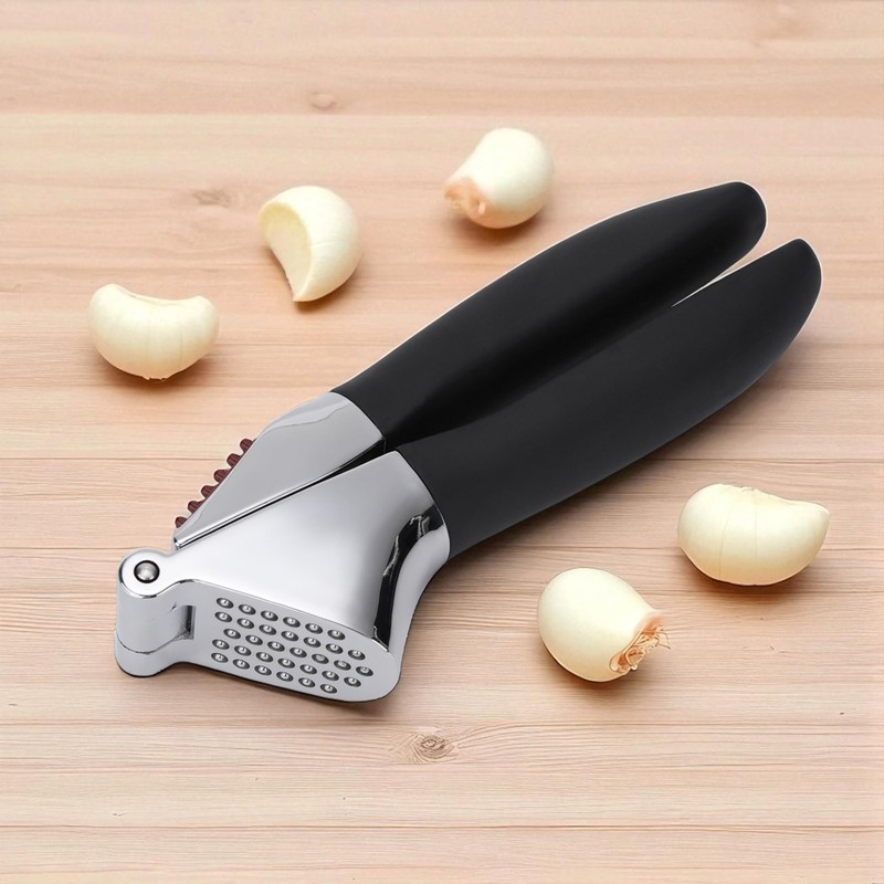 EliteHoff Premium Garlic Press, Garlic Cutter Made of Stainless Steel