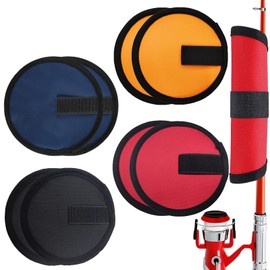 8pcs Lure Wrap, 5.9 inch Fishing Lure Covers for Fishing Rod Lure Shield Hook Protectors