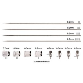 Grex TK-5 Tritium 0.5mm Nozzle Kit