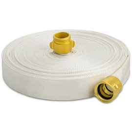 1.5 Inch Fire Hose, 1 1/2 Fire Hose 100 Ft with NST/NH Couplings, Fire Water Hose Used For Fire Fighting