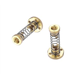 S SIENOC T8 Spring-Loaded Nut for Trapezoidal Thread Rod of 3D Printer 8 mm (Pack of 2)