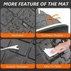 powoq 5 Seats Backrest Mat Compatible with 2022-2026 Jeep Grand