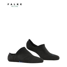 FALKE Women's Cool Kick Invisible Socks Breathable Quick-Drying Functional Material Light Padding Plush Sole High-Cut Cooling Comfortable Sporty Flat Seam on Toe 1 Pair, Black (Black 3000