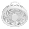 2 in 1 Desktop Fan ABS PP 4000mah 3 Gears