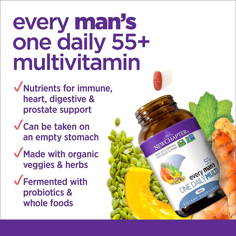 New Chapter Multivitamin for Men - Every Man's One Daily