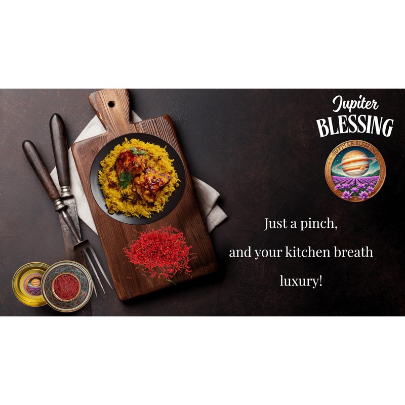 A+ Premium saffron threads, organic super negin saffron (1 Gram)