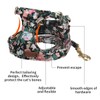 Cat Harness and Leash,Soft Escape Proof Adjustable Cat Mesh Vest