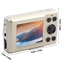 Digital Camera, 16MP 720P 30FPS 2.4 Inch LCD 16X Zoom HD Digital Video Camera Mini Outdoor Camera for Students, Teens, Kids, 3.74 x 2.16 x 0.98in