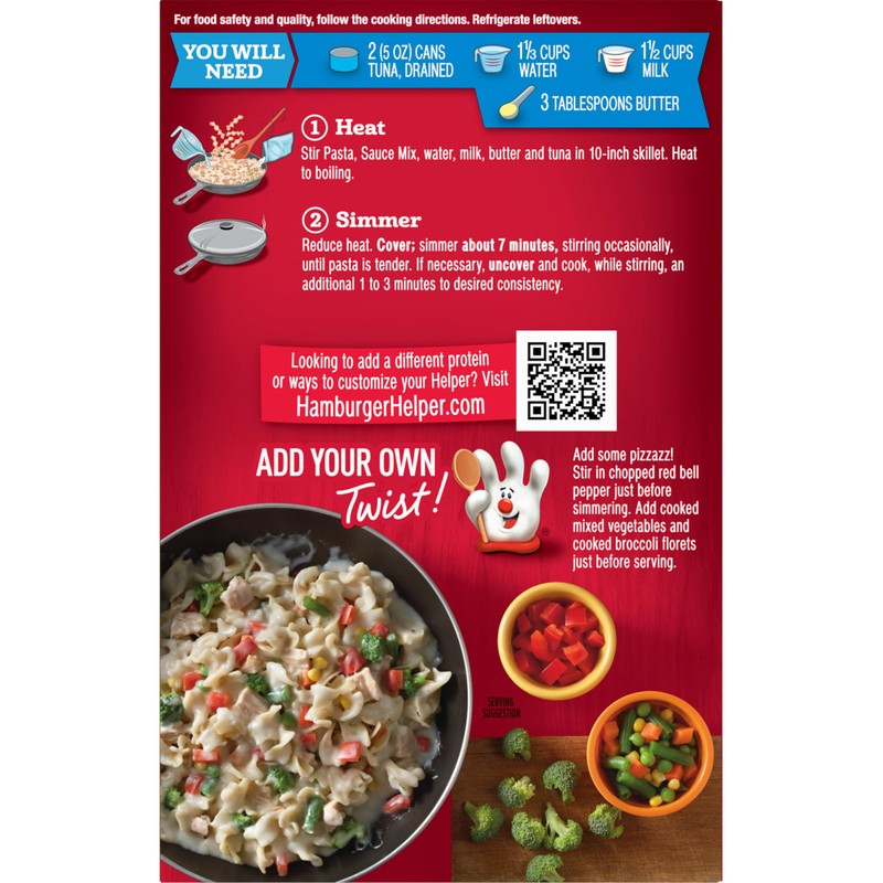 Tuna Helper Creamy Pasta, 5.5 Ounces, 12 per Case