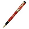 Jinhao 100 Classic Fountain Pen Koi Red Celluloid, Extra Fine
