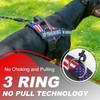 JUSTYEZI Essential Dog Harness with 3 Leash Clips - No-Pull,
