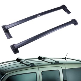 ROADFAR 48" Roof Rack Aluminum Top Rail Carries Luggage Carrier Fit for 2003 2004 2005 2006 2007 2008 2009 2010 2011 Honda Element Sport Utility 4-Door 2.4L Baggage Rail Crossbars