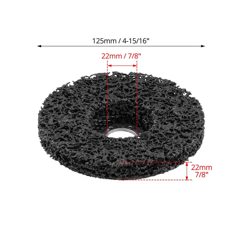 QWORK® Pack of 5 125 mm CSD Sanding Discs Grain