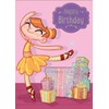 Boston International CAR11701 Cardooo Child's Birthday Activity Card, Ballet