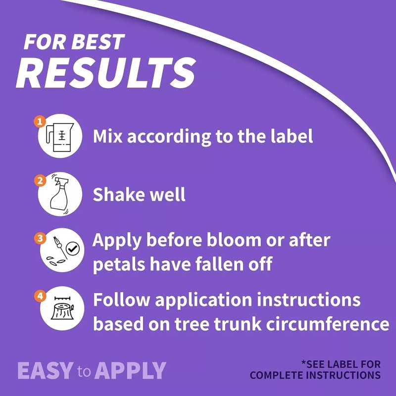 Bonide Annual Tree & Shrub Insect Control with Systemaxx, 128