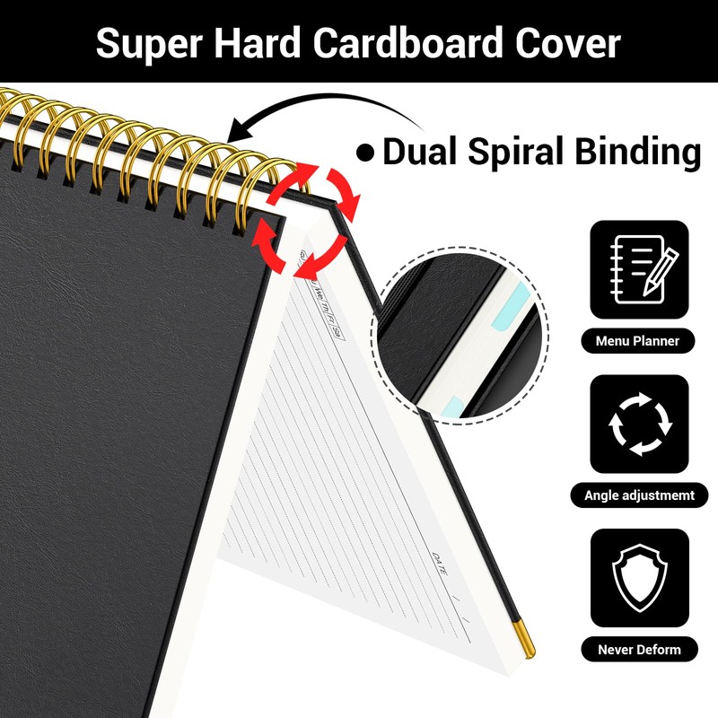 Yarotm Spiral Notebook A4-1 Piece Lined Notebook A4-21x29.5cm Spiral Bound