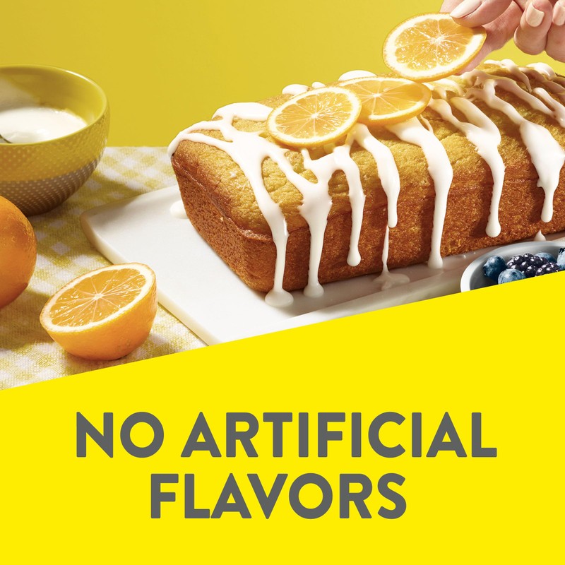 Krusteaz Meyer Lemon Pound Cake and Glaze Mix, 16.5 oz