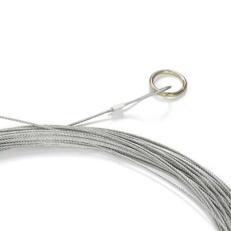 Steel Wire Measuring Rope Good Flexibility Sturdy Steel Rope Measuring