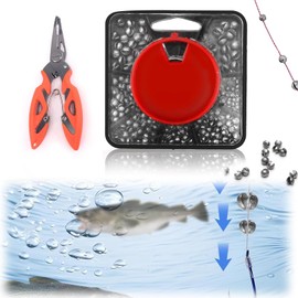 180 Pcs split shot fishing weights