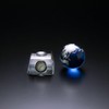 Narumi Glass Works Blue Earth Desk Clock (S) GW1000-11050
