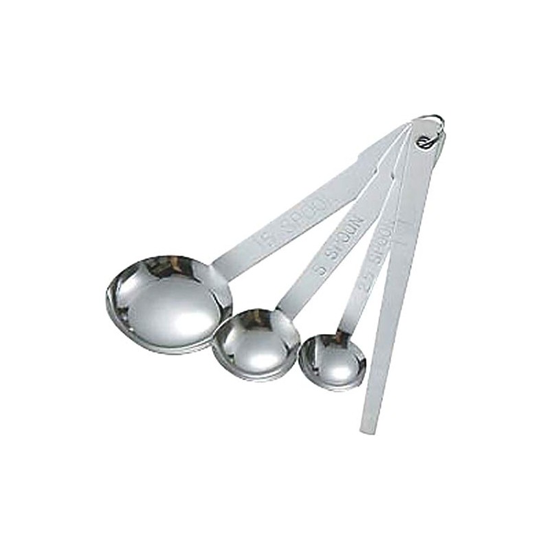 Kanda 052052 Measuring Spoons, Stainless Steel, Made in Japan, Set