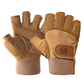 KKOYING Workout Gloves, Full Palm Protection Weight Lifting Gloves, Breathable for Women and Men, Fingerless for Gym Exercise Cycling, S