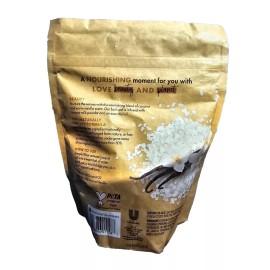 Coconut Beloved Coconut Milk & Warm Vanilla Bath Salts Essential Oils 15 Oz Vegan