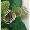 St Patricks Day Shamrock Truck With Rainbow Handmade Deco Mesh