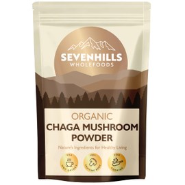 Sevenhills Wholefoods Organic Chaga Mushroom Powder 200g
