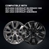 TULALUX Wheel Skins Compatible with Chey Silverado 1500; Tahoe; Suburban