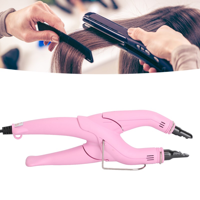 Professional Hair Extensions Tool Temp Adjustable Even Heating Fusion Heat