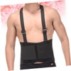 Healvian Breathable Adjustable Lumbar Brace Elastic Back Support Strap Lightweight
