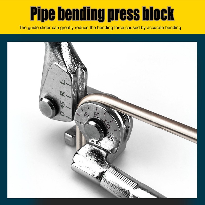 6mm Tubing Bender 180 Degree Pipe Pliers Tube Bending Tool