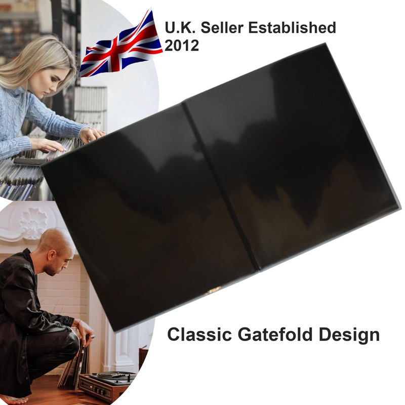 15 12” Inch Gatefold Outer Vinyl Record Sleeves Double Album