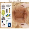 Bolsa de Playa para Mujer,Tote Bag Mujer de Malla Plegable,Amarillo